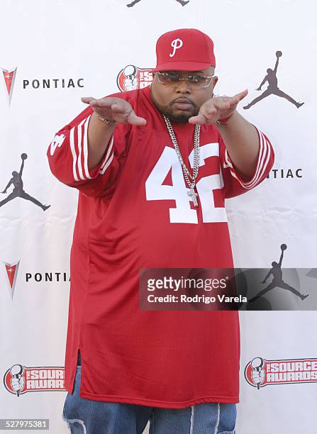Jazze Pha during The Source Hip-Hop Music Awards Red Carpet at Miami Arena in Miami, Florida, United States.
