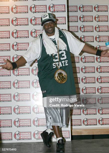 GhostFace during The Source Hip-Hop Music Awards Pressroom at Miami Arena in Miami.