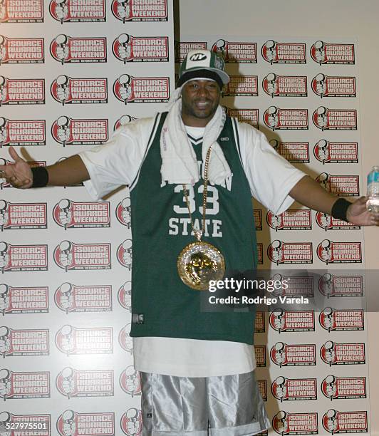 GhostFace during The Source Hip-Hop Music Awards Pressroom at Miami Arena in Miami.