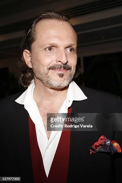 Miguel Bose during 2006 Latin Recording Academy Person of The Year Honoring Ricky Martin - Arrivals at Sheraton Hotel in New York City, New York,...