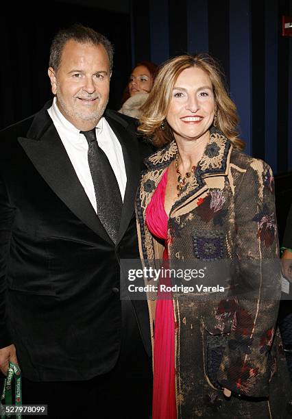 Raul de Molina and Wife during The 7th Annual Latin GRAMMY Awards - Official After Party at Sheraton Hotel in New York City, New York, United States.