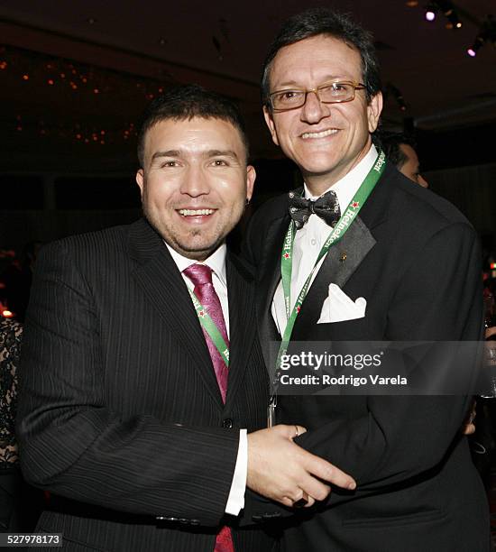Poncho Lizarraga and Gabriel Abaroa during The 7th Annual Latin GRAMMY Awards - Official After Party at Sheraton Hotel in New York City, New York,...