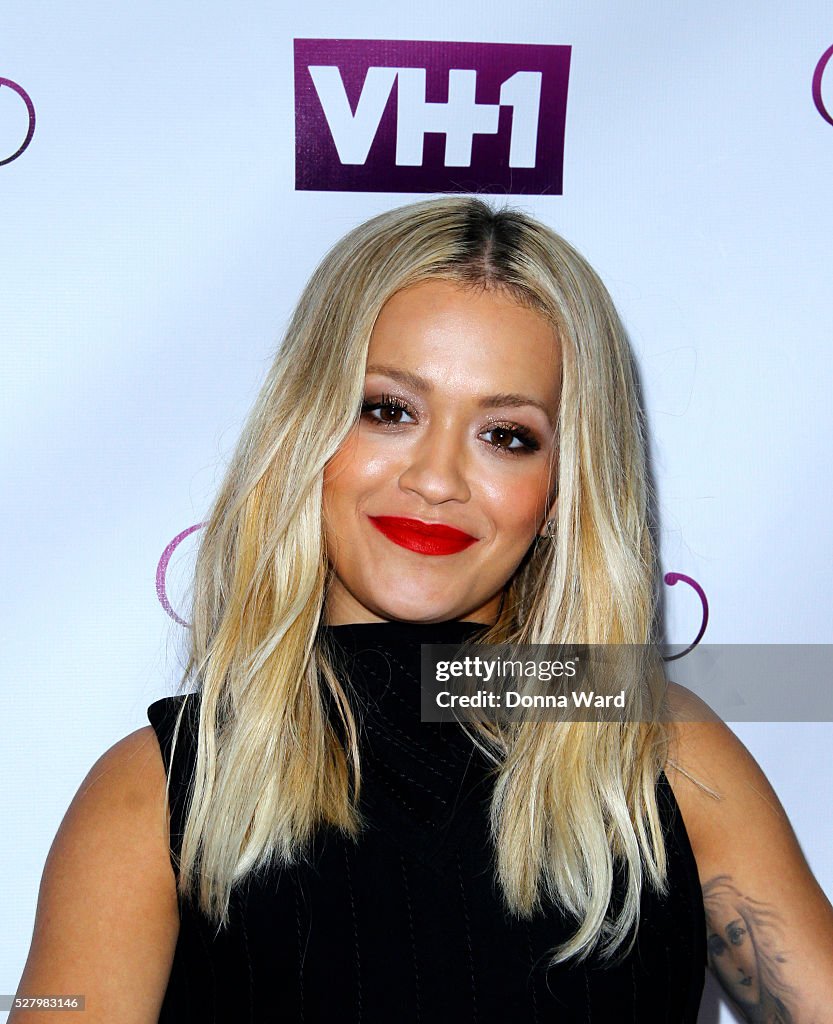 Rita Ora attends the VH1 "Dear Mama" taping at St. Bartholomew's