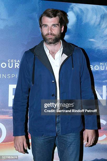 Actor of the movie Stanley Weber attends the "L'origine de la violence" - Paris Premiere. Held at Cinema "Le Balzac" on May 03, 2016 in Paris, .