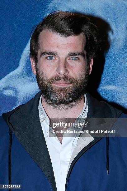 Actor of the movie Stanley Weber attends the "L'origine de la violence" - Paris Premiere. Held at Cinema "Le Balzac" on May 03, 2016 in Paris, .