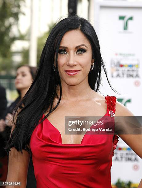 Monica Noguera during Billboard Latin Music Conference and Awards 2007 - Arrivals at Bank United Center in Coral Gables, Florida, United States.