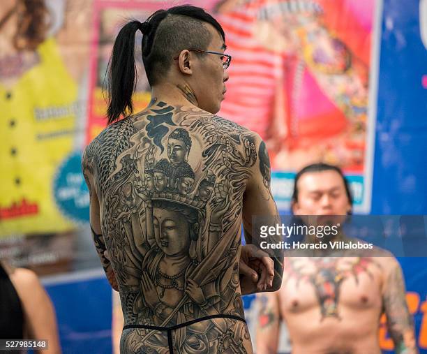 895 Asian Tattoo Models Photos and Premium High Res Pictures - Getty Images