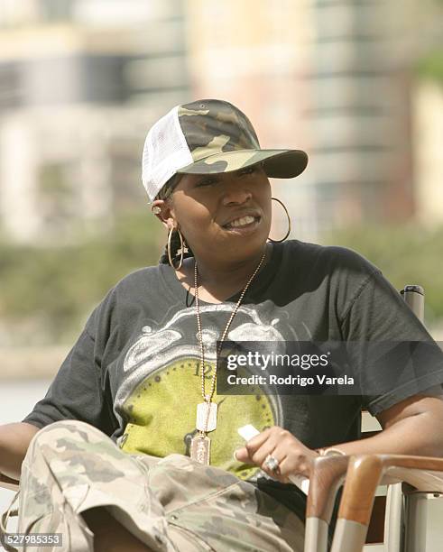 Missy Elliott during 2004 MTV Video Music Award Nominee Press Conference at Mandarin Oriental Hotel in Miami, Florida, United States.