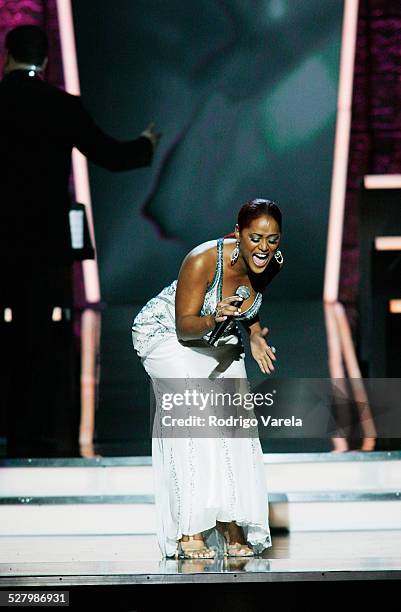 Anais performs at the Latin GRAMMY Celebra Marco Antonio Solis at the Bank United Center.