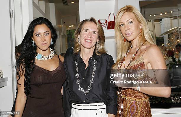 Monica Noguera, Francesca Romana and Giselle D'Cole