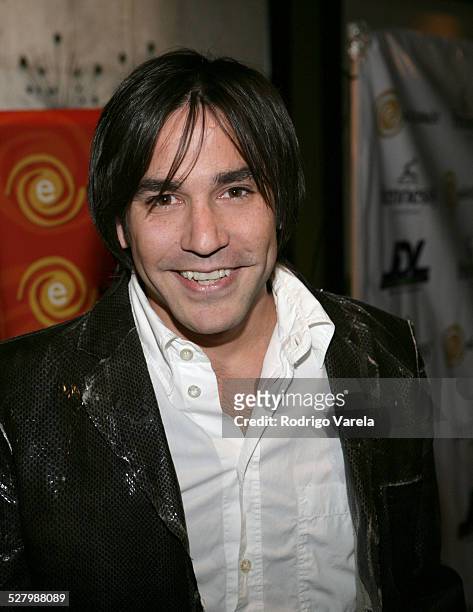 Hector Montaner during Elatinmusic Launching Party at Santo Restaurant in Miami Beach, Florida, United States.