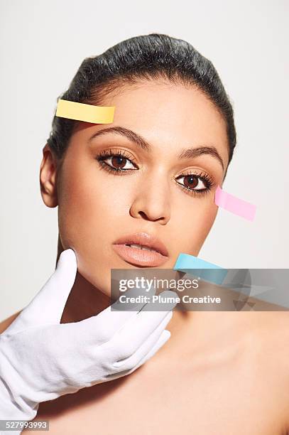 beauty - scrutiny stock pictures, royalty-free photos & images