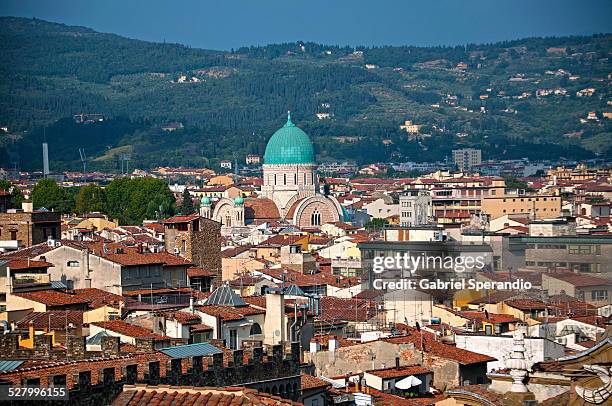 sinagoga di firenze / great synagogue of florence - synagoga stock pictures, royalty-free photos & images