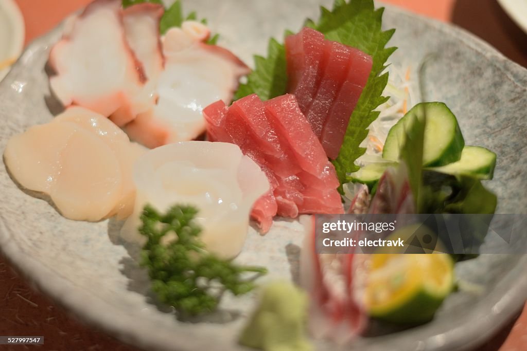 Sashimi platter