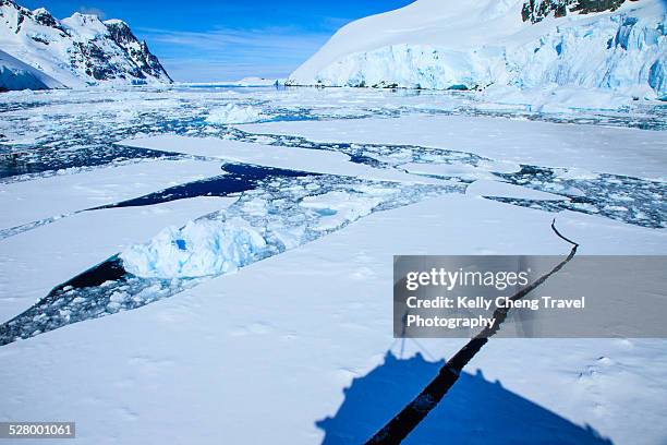 antarctica - ice sheet stock pictures, royalty-free photos & images