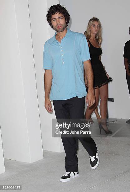 Actor Adrian Grenier attends the unveiling of the Entourage Bungalow at W South Beach on July 23, 2009 in Miami Beach, Florida.
