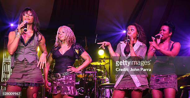 En Vogue during Best Buddies 9th Annual Miami Beach Gala Havana Nights - Inside and Backstage at Star Island in Miami Beach, Florida, United States.