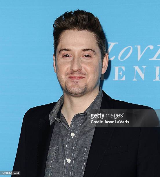 Director Duke Johnson attends the premiere of "Love and Friendship" at Directors Guild Of America on May 3, 2016 in Los Angeles, California.