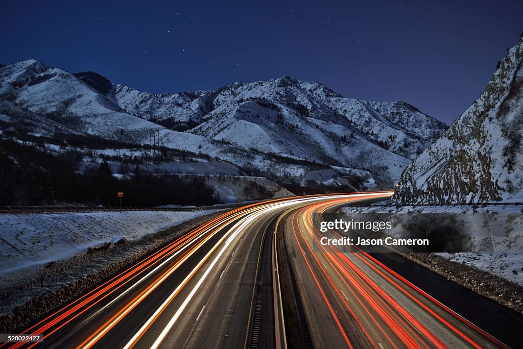 Rushing Through Parley's Canyon