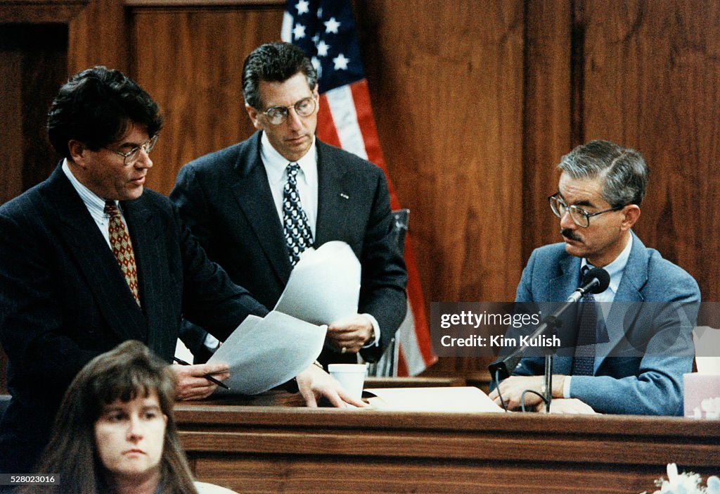 TRIAL OF THE MENENDEZ BROTHERS IN LOS ANGELES