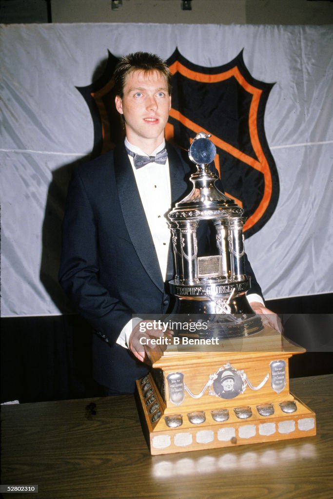 Patrick Roy Wins Vezina Trophy
