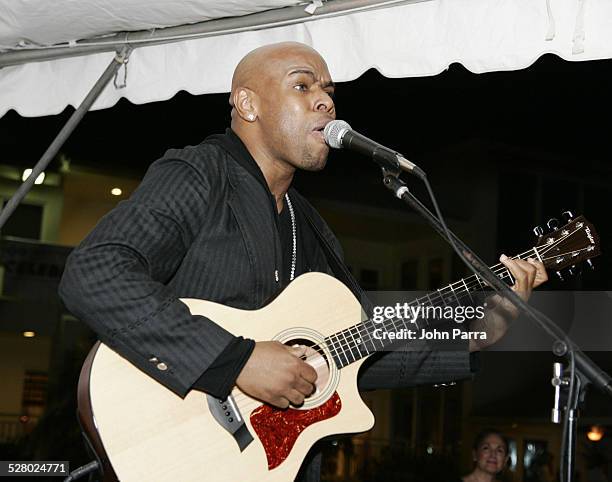 Gio during Tropical 5K Benefiting Community Partnership For Homeless - May 12, 2006 at Star Island in Miami Beach, Florida, United States.