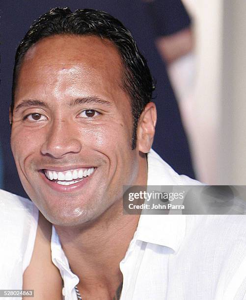Dwayne The Rock Johnson during Dwayne The Rock Johnson Hosts Me and My Daddy The Mercy Foundation Children's Fashion Show at The Village of Merrick...