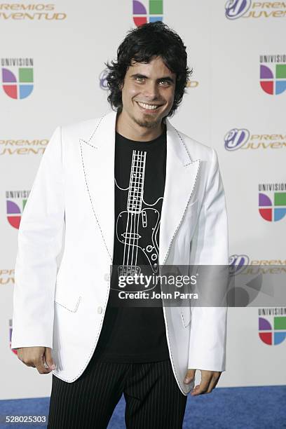 Jeremias during 2006 Premios Juventud Awards - Arrivals at University of Miami BankUnited Center in Miami, Florida, United States.