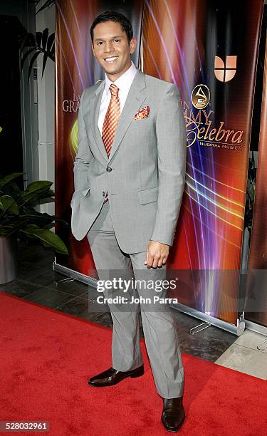 Rodner Figuero during The 7th Annual Latin GRAMMY Awards - Celebra Nuestra Musica - Arrivals at Univision Studios in Miami, Florida, United States.