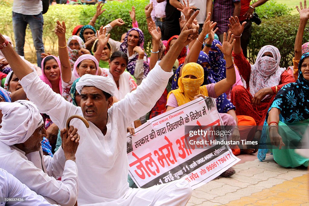Jat Activists Protest Against Arrests Of Community People For Alleged Role In Rohtak