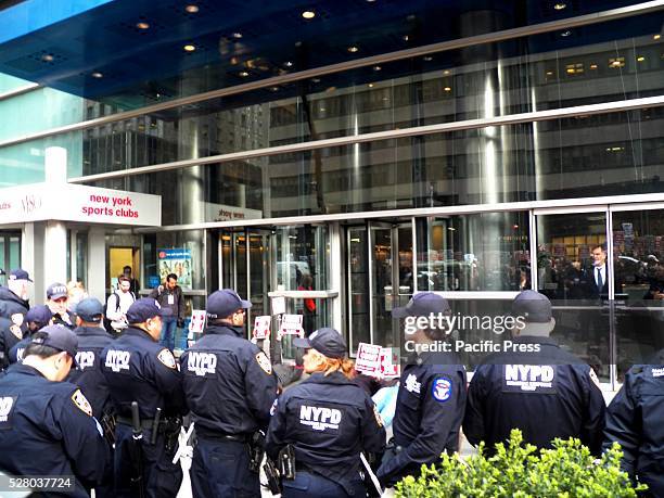 About 300 people took part in a rally and protest outside Governor Andrew Cuomo's office at 633 Third Avenue in New York City. The protest was...