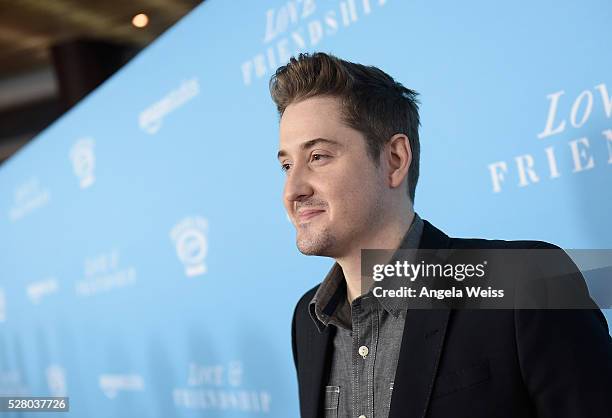 Duke Johnson attends the premiere of 'Love & Friendship' at the Directors Guild of America on May 3, 2016 in Los Angeles, California.