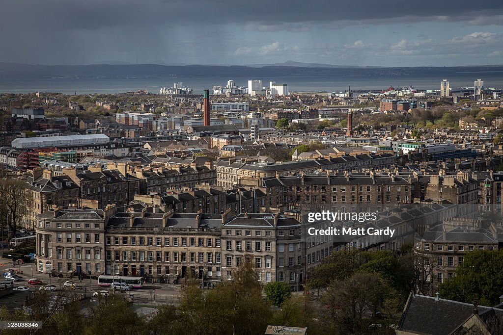 Views Of Edinburgh Ahead Of The Scottish Parliament Election