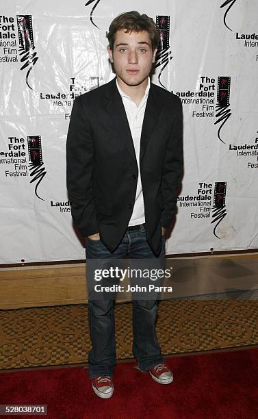 Trevor Morgan during The 21st Annual Fort Lauderdale International Film Festival Presents FLIFF Uncorked - Arrivals at Hollywood Westin Diplomat...