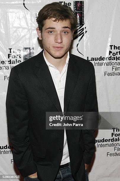 Trevor Morgan during The 21st Annual Fort Lauderdale International Film Festival Presents FLIFF Uncorked - Arrivals at Hollywood Westin Diplomat...