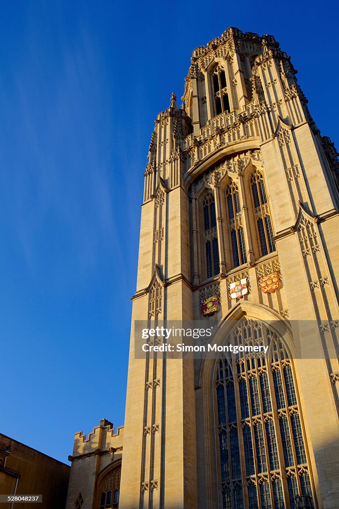 Wills Memorial building tower