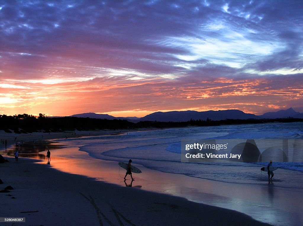 Idyllic surfer place