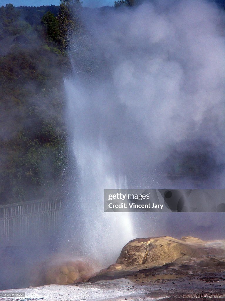 Taupo geyser