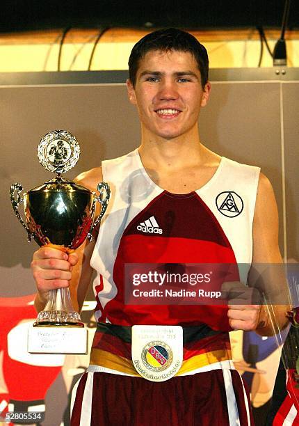 Deutsche Meisterschaften 2003, Wismar; Gewichtsklasse: 54 kg; Deutscher Meister: Wilhelm GRATSCHOW