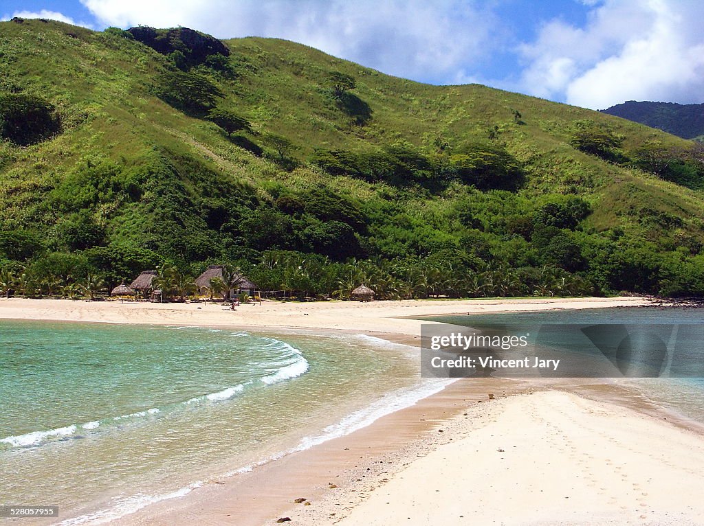 Fiji island seascape