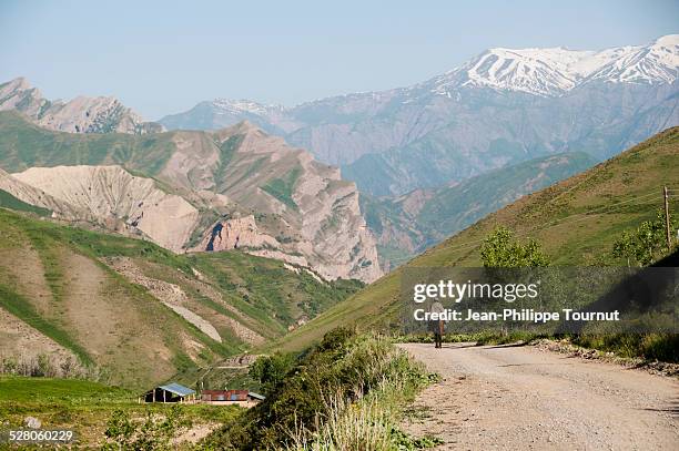 riding to safedoron, tajikistan - tajiks stock pictures, royalty-free photos & images