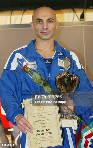 Deutsche Meisterschaften 2003, Wismar; Gewichtsklasse: 51 kg; Deutscher Meister: Rustam RAHIMOV