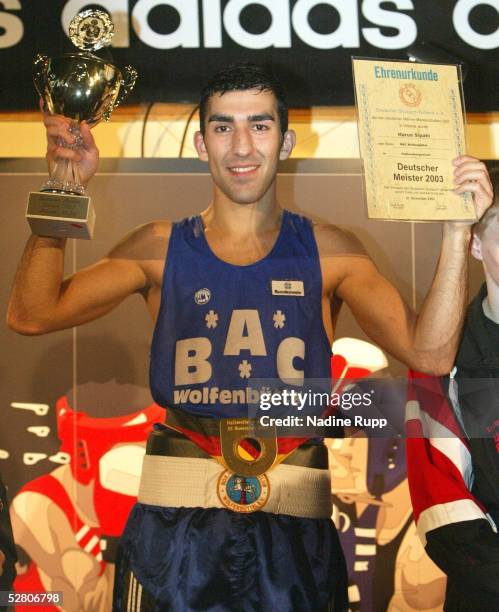 Deutsche Meisterschaften 2003, Wismar; Gewichtsklasse: 64 kg; Deutscher Meister: Harun SIPAHI