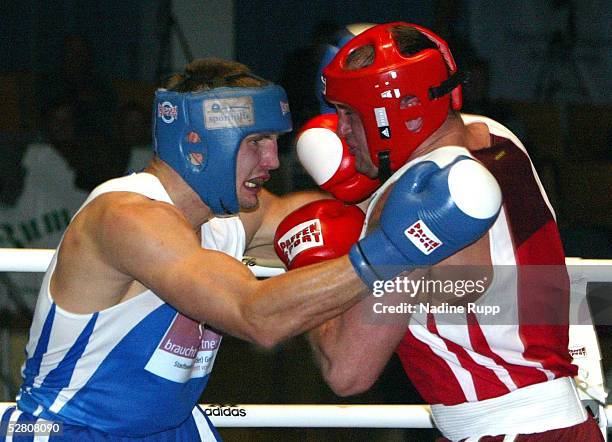 Deutsche Meisterschaften 2003, Wismar; Gewichtsklasse: + 91 kg; Deutscher Meister: Sebastian KOEBER , Vitali BOOT