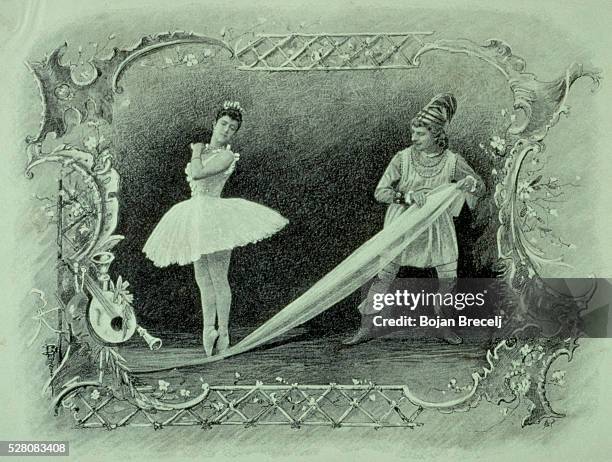 The very first production of Tchaikovsky's Nutcracker was performed in 1892 at the Mariinsky Theatre in Sankt Peterburg and featured Antoinetta...