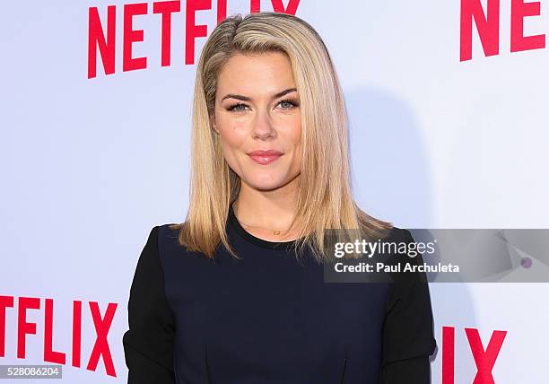 Actress Rachael Taylor attends the Netflix original series' "Marvel's Jessica Jones" FYC screening and Q&A at Paramount Studios on May 3, 2016 in...