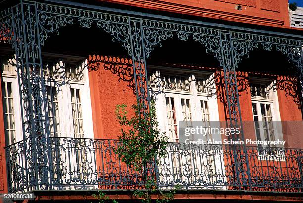 94 Wrought Iron Balcony In French Quarter Stock Photos, High-Res ...