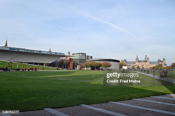 museumplein park - rijksmuseum 個照片及圖片檔