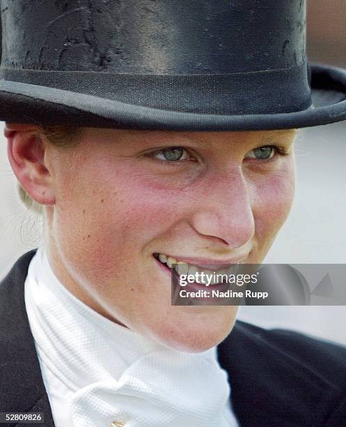 Internationale Deutsche Meisterschaft 2003, Luhmuehlen; Dressurpruefung Kl. CCI***/B&K CUP; Zara PHILLIPS auf "Toy Town"