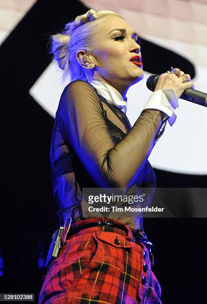 Gwen Stefani performs with Bush as part of KROQ's Almost Acoustic Christmas 2012 at Gibson Amphitheatre in Universal City, California.